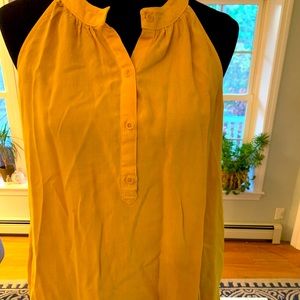 Cloth and Stone for Anthropologie sunflower yellow blouse in XL. New with Tags.